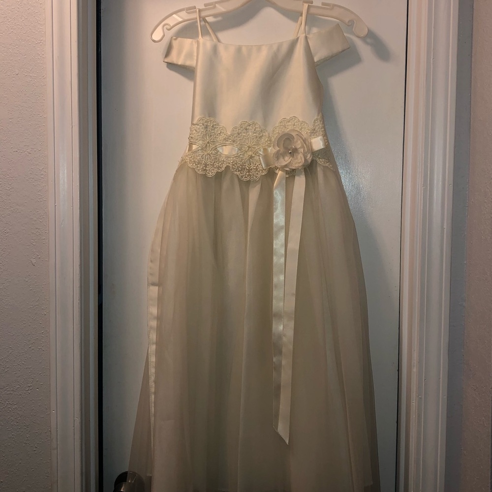 Ivory Flower Girl Dress